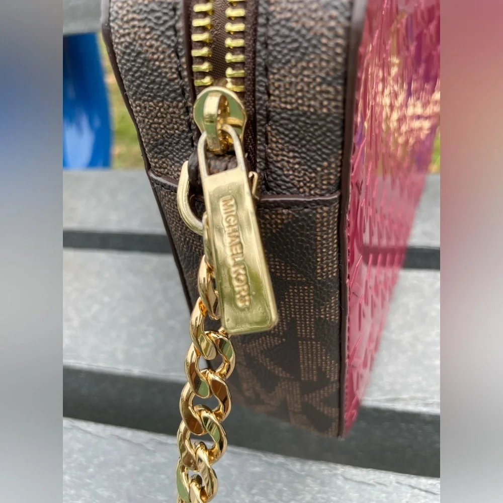 Michale Kors Bag,Michael Kors Burgundy Crossbody Bag